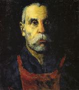 Kazimir Malevich Portrait of a Man painting